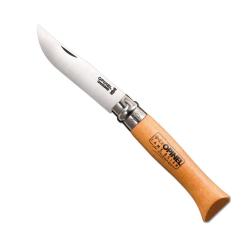 Couteau Opinel carbone N&deg;9 lame acier carbone 9cm manche h&ecirc;tre