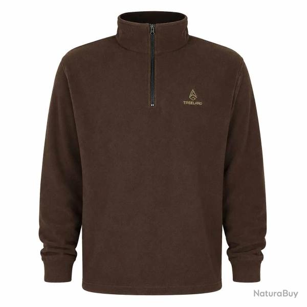 Sweat polaire marron Treeland�