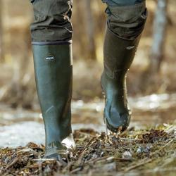 Bottes Mono Hunting Green confort caoutchouc kaki 40 &agrave; 46 40