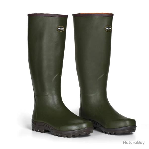 Bottes Mono Hunting Green confort caoutchouc kaki 40 � 46 40