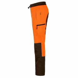 Pantalon enfant Ridge polyester spandex orange n&eacute;on 6 &agrave; 16 ans