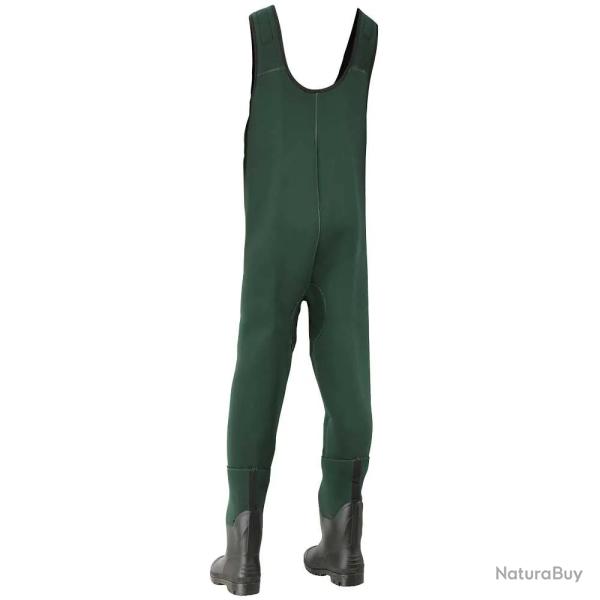 Waders antid�rapants n�opr�ne 4mm caoutchouc vert 40 41 � 47 47
