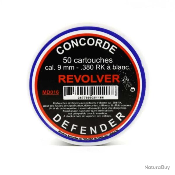 Bote 50 cartouches  blanc haute qualit 9mm RK pour revolver