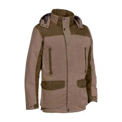 Veste Rambouillet imperm&eacute;able polyester bicolore marron XL &agrave; 3XL
