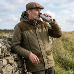 Veste Rambouillet imperm&eacute;able polyester bicolore marron XL &agrave; 3XL
