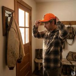 Casquette Ranger polyester ripstop orange blaze taille unique