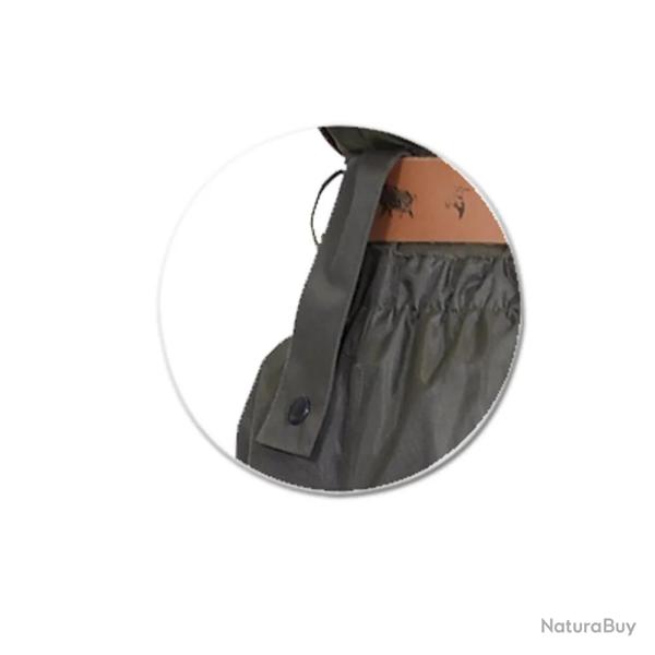 Cuissard l�ger anti ronces polyester doubl� coton kaki S � 2XL