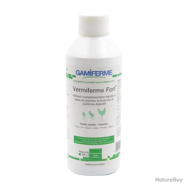 Vermiferme fort compl�ment alimentaire volaille 300 ml GAMIFERME