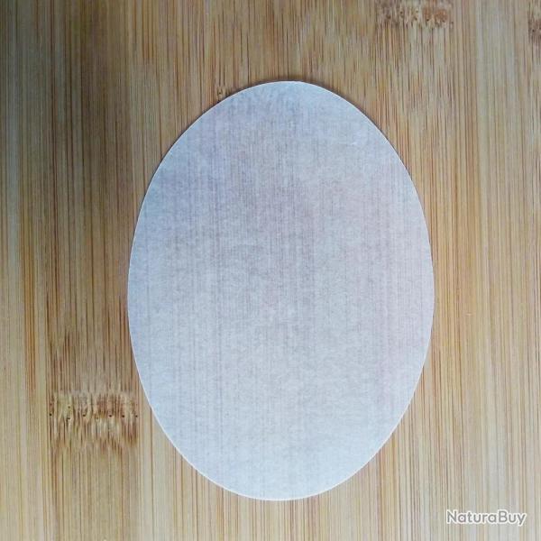 Papiers  steak forme ovales 1000 pices
