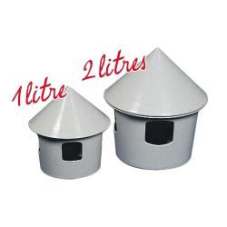 Abreuvoir plastique 2 litres pigeons Lot de 5