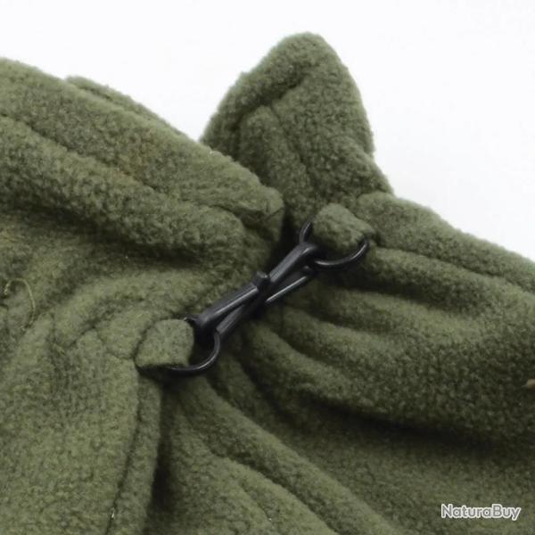 Gants polaires l�gers �lastique fibre polaire polyester camo