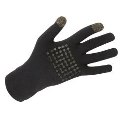 Gants &eacute;tanches anti transpiration nylon fibres bambou noir 7 &agrave; 9 Taille 7