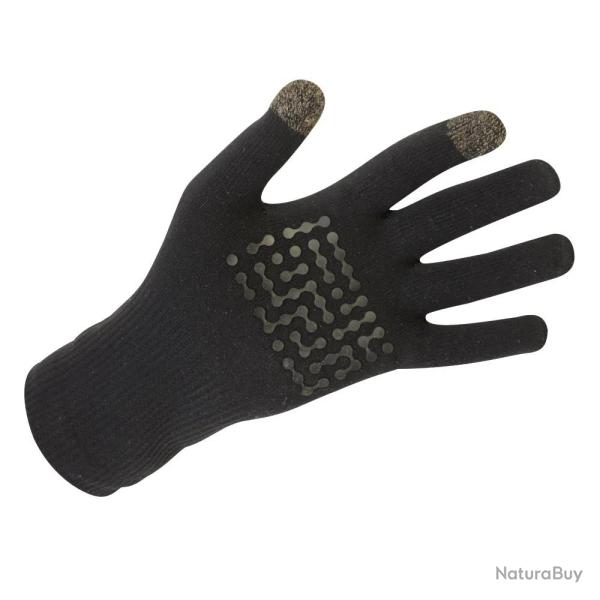 Gants �tanches anti transpiration nylon fibres bambou noir 7 � 9 Taille 7