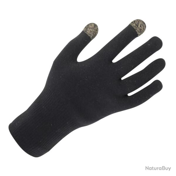 Gants �tanches anti transpiration nylon fibres bambou noir 7 � 9 Taille 8