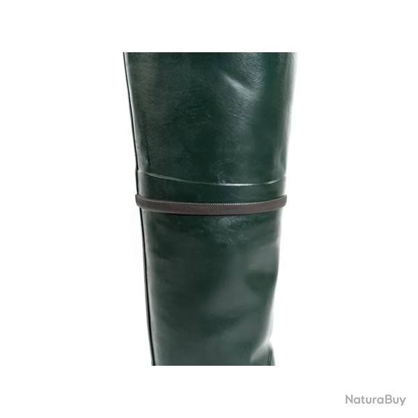 Cuissardes robustes caoutchouc doubl� n�opr�ne 3mm vert 39