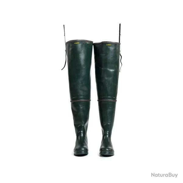 Cuissardes robustes caoutchouc doubl� n�opr�ne 3mm vert 39