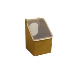 Mangeoire de cage &eacute;co 1 trou pour pigeons