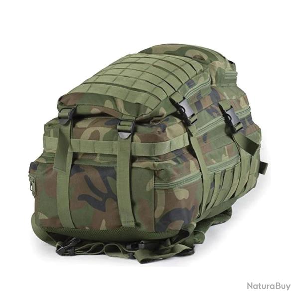 Sac � dos Assault 4 compartiments camo 36L 50 x 30 x 27cm