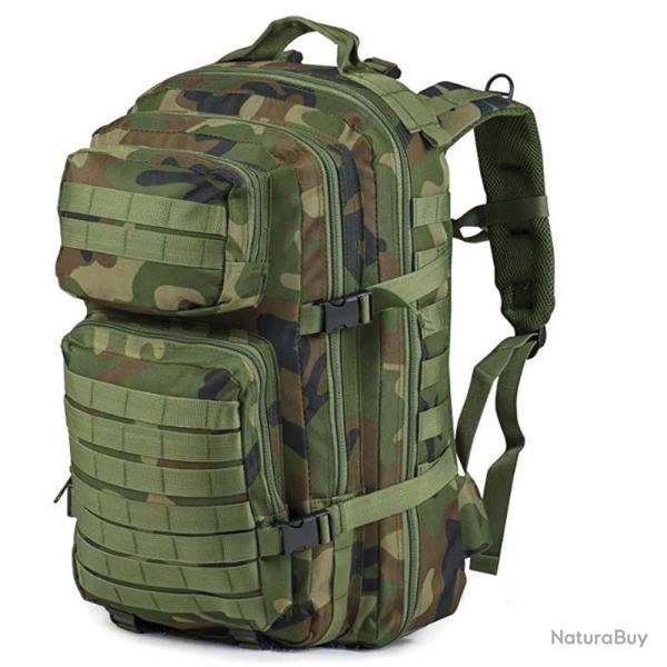 Sac � dos Assault 4 compartiments camo 36L 50 x 30 x 27cm