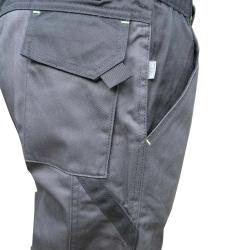 Pantalon Travail multipoches LMA gris et noir T38 à T60