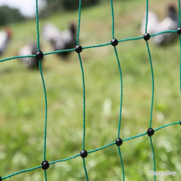 Filet pour poules �lectrique H 106 cm Longueur 15, 25 ou 50m 15m