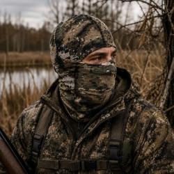 Cagoule Ridge extensible polyester digi camo Veil taille unique