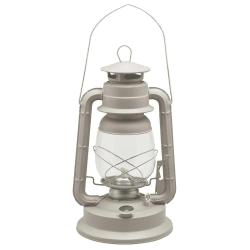 Lampe &agrave; p&eacute;trole cr&egrave;me ardoise avec m&egrave;che