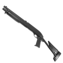 Fusil &agrave; pompe airsoft Flex-stock cal 6mm 1,2J 110m/s L895mm