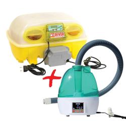 Couveuse 24 oeufs Biomaster + Humidificateur Nebula River