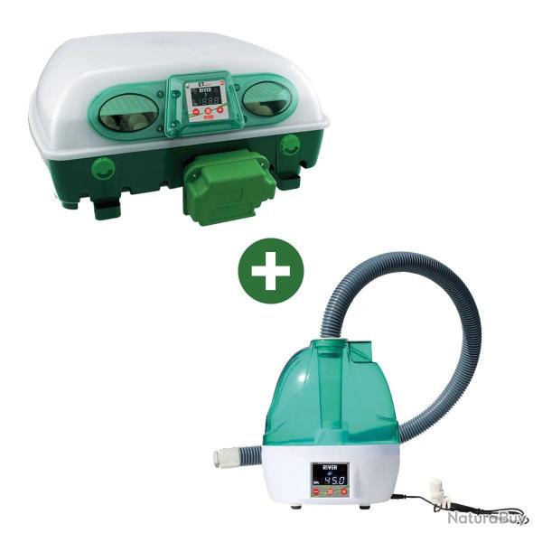 Couveuse automatique Egg Tech SUPER 49 + humidificateur Nebula