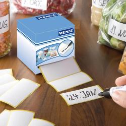 Rouleau de 500 &eacute;tiquettes adh&eacute;sives