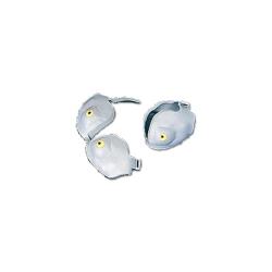 Lot de 3 Casques &agrave; palombe en plastique