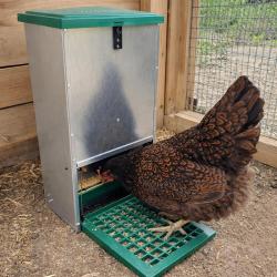 Mangeoire &agrave; tr&eacute;mie anti nuisibles Olba Feedomatic 12kg