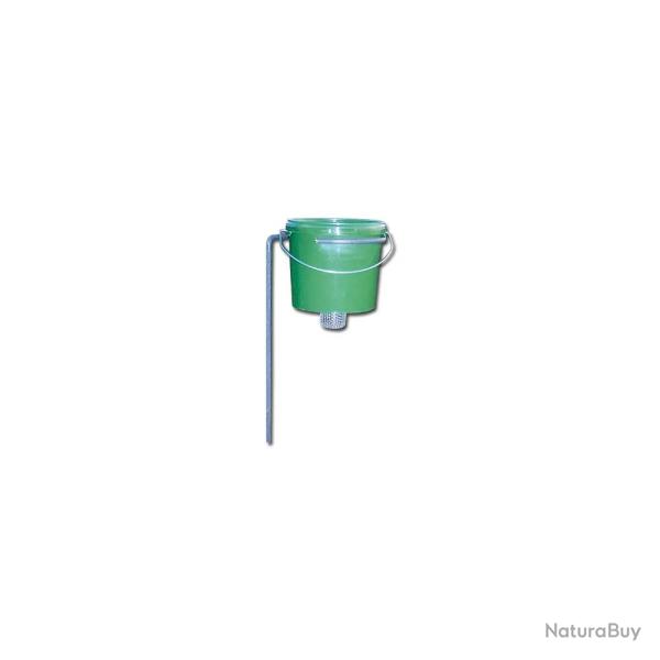 Agrainoir gibier 10L avec ou sans pied 80 cm unit ou lot de 10 Lot de 10 Complet