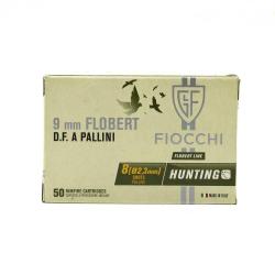 50 cartouches cal 9mm Flobert double charge cuivre 36mm