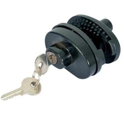 Verrou de pontet &agrave; cl&eacute; rembourrage caoutchouc livr&eacute; avec 2 cl&eacute;s