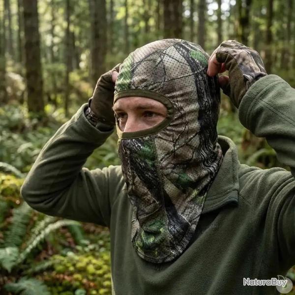 Cagoule de camouflage Match l�g�re filet polycoton camo