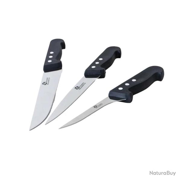 Couteaux de boucher Lot de 3 pi�ces