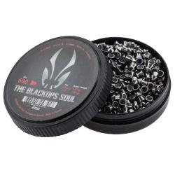 Boite de 500 plombs Black ops soul t&ecirc;te pointue cal 4,5mm