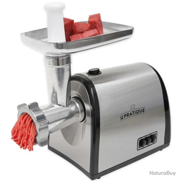 Hachoir � viande Le Pratique n�8 600 W, 3 grilles et accessoires