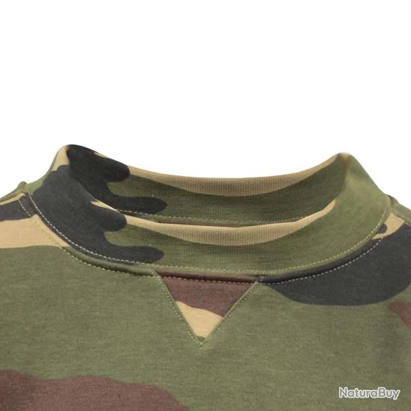 Sweat col rond camouflage CE taille M � 3XL S
