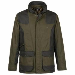 Veste de chasse Tradition 8 poches polyester coton kaki &agrave; 4XL