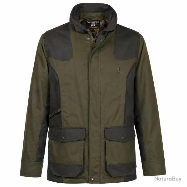 Veste de chasse Tradition 8 poches polyester coton kaki � 4XL
