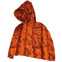 P&egrave;lerine Dinan Ghost imperm&eacute;able polyur&eacute;thane orange blaze&black