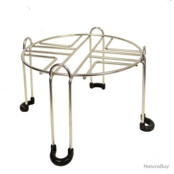 Stand en acier inoxydable pour filtre  gravit 6 litres