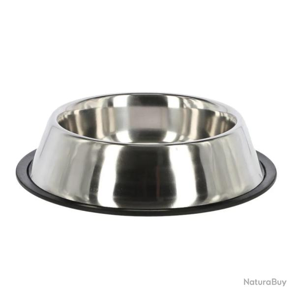 Gamelle pour chien antidrapante inox Gamelle pour chien antidrapante inox de 200  2800 ml 450 mL