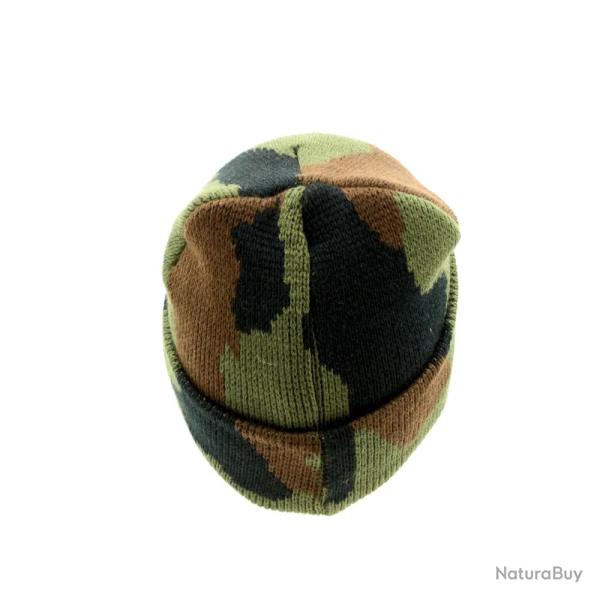 Bonnet chaud 100% acrylique camo CE taille unique