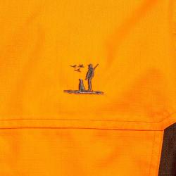 Veste Renfort à capuche imperméable polyester orange S à 4XL