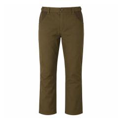 Pantalon Treeland Ouverture d&eacute;perlant homme marron &agrave; 60