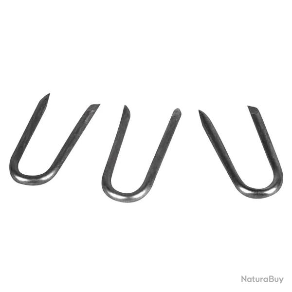 Crampillons en acier zingu� sachet de 50